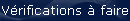 Vrifications  faire